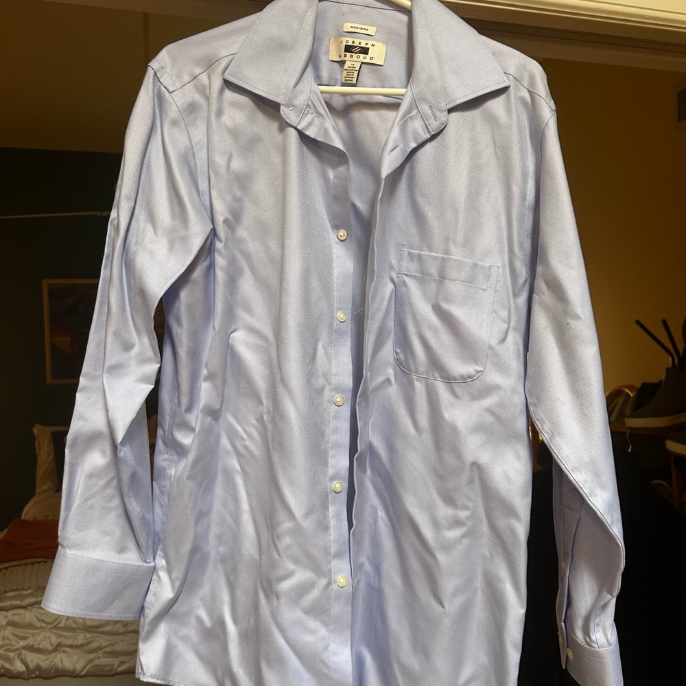 Joseph Abboud Sky Blue Dress Shirt